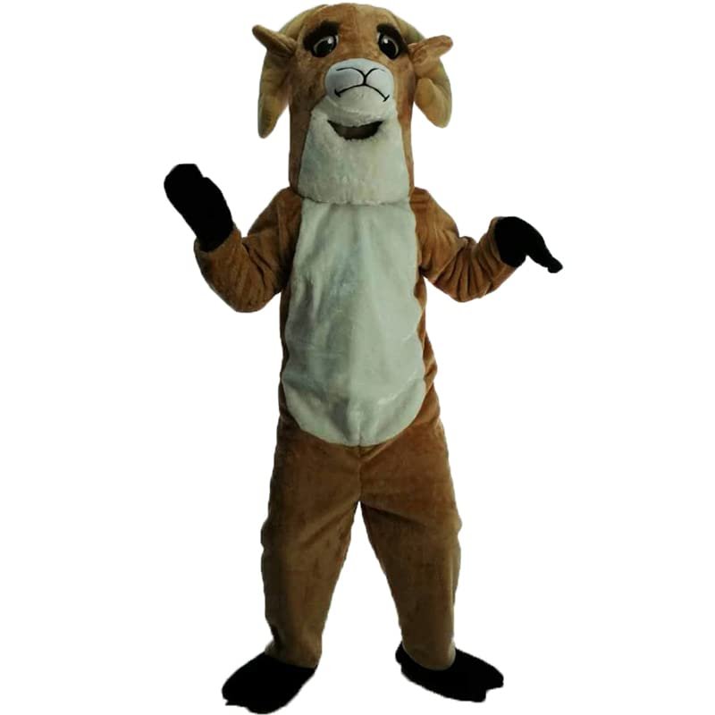 Goat Antelope Cartoon Costume Mascot Holiday Adult Cosplay Design