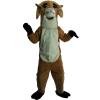 Goat Antelope Cartoon Costume Mascot Holiday Adult Cosplay Design view 1