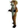 Goat Antelope Cartoon Costume Mascot Holiday Adult Cosplay Design view 2