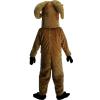 Goat Antelope Cartoon Costume Mascot Holiday Adult Cosplay Design view 4