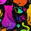 QOOMO Kawaii Cat Printed Camping Sleeping Bags,3 Season Warm & Cool Weather,Lightweight,Waterproof Sleeping Bags for Adults & Kids,Traveling,and Outdoors,Camping Gear Equipment,31x90inch view 4