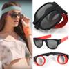 HCHES Sunglasses Woman Wrist Folding Sun Glasses Male Female Outdoor Sport Slap Foldable Wristband Shades Goggles,2,One size view 3