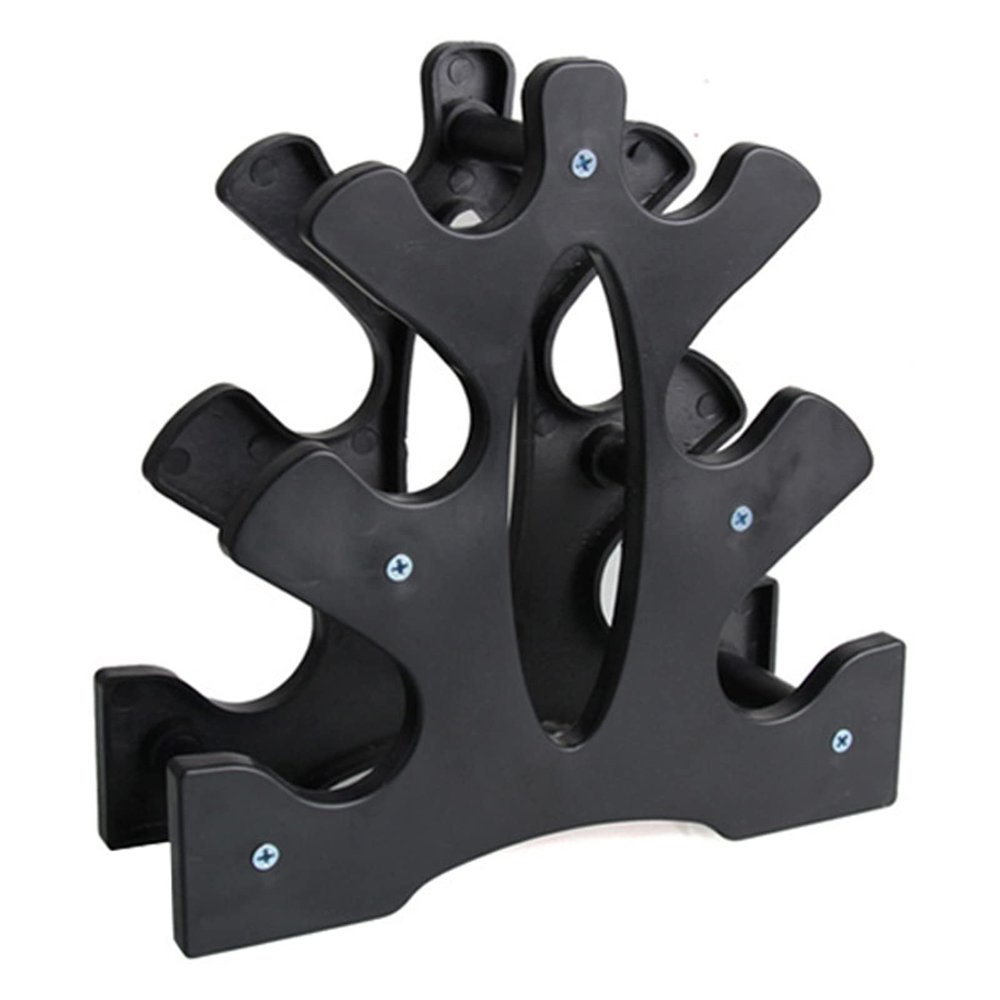 Home Gym Weight Rack for Dumbbells, 3 Tier Dumbbell Rack, Dumbbell Storage Rack, Dumbbell Rack Multifunctional, Stand Only for Home Gym Weight Stand (Black)