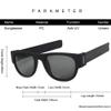 HCHES Sunglasses Woman Wrist Folding Sun Glasses Male Female Outdoor Sport Slap Foldable Wristband Shades Goggles,6,One size view 2