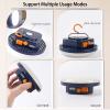Flashlight Portable LED Camping Lantern Rechargeable Light with Magnet, Power Bank , IPX4 Waterproof Tent Light Power Failure Emergency Survival Kits (Warm Light, F03-500W) view 3