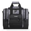 Goloni 1 Ball Bowling Bag for Men, Durable Bowling Tote with Padded Holder & Ventilated Shoe Compartment (Fits Size 14,Grey) view 1