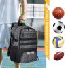 Goloni Basketball Backpack,Large Basketball Bag with Ball Compartment & Shoe Compartment,Sports Bag Fit Volleyball, soccer view 3