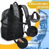 Goloni Basketball Backpack,Large Basketball Bag with Ball Compartment & Shoe Compartment,Sports Bag Fit Volleyball, soccer view 4