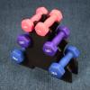 3 Tier Weight Rack for Dumbbells, Dumbbell Rack Stand for Home Gym, Compact Dumbell Rack Stand, Dumbbell Rack Multifunctional, Barbell Heavy-Duty Dumbbell Rack (Black) view 2