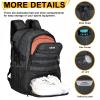 Goloni Basketball Backpack,Large Basketball Bag with Ball Compartment & Shoe Compartment,Sports Bag Fit Volleyball, soccer view 2