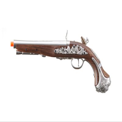George Washington Flintlock Airsoft Green Gas Powered Airsoft Pistol Collab w/HFC (Color: Silver)