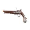George Washington Flintlock Airsoft Green Gas Powered Airsoft Pistol Collab w/HFC (Color: Silver) view 1