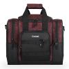 Goloni 1 Ball Bowling Bag for Men, Durable Bowling Tote with Padded Holder & Ventilated Shoe Compartment (Fits Size 14,Red) view 1