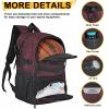 Goloni Basketball Backpack,Large Basketball Bag with Ball Compartment & Shoe Compartment,Sports Bag Fit Volleyball, soccer view 2
