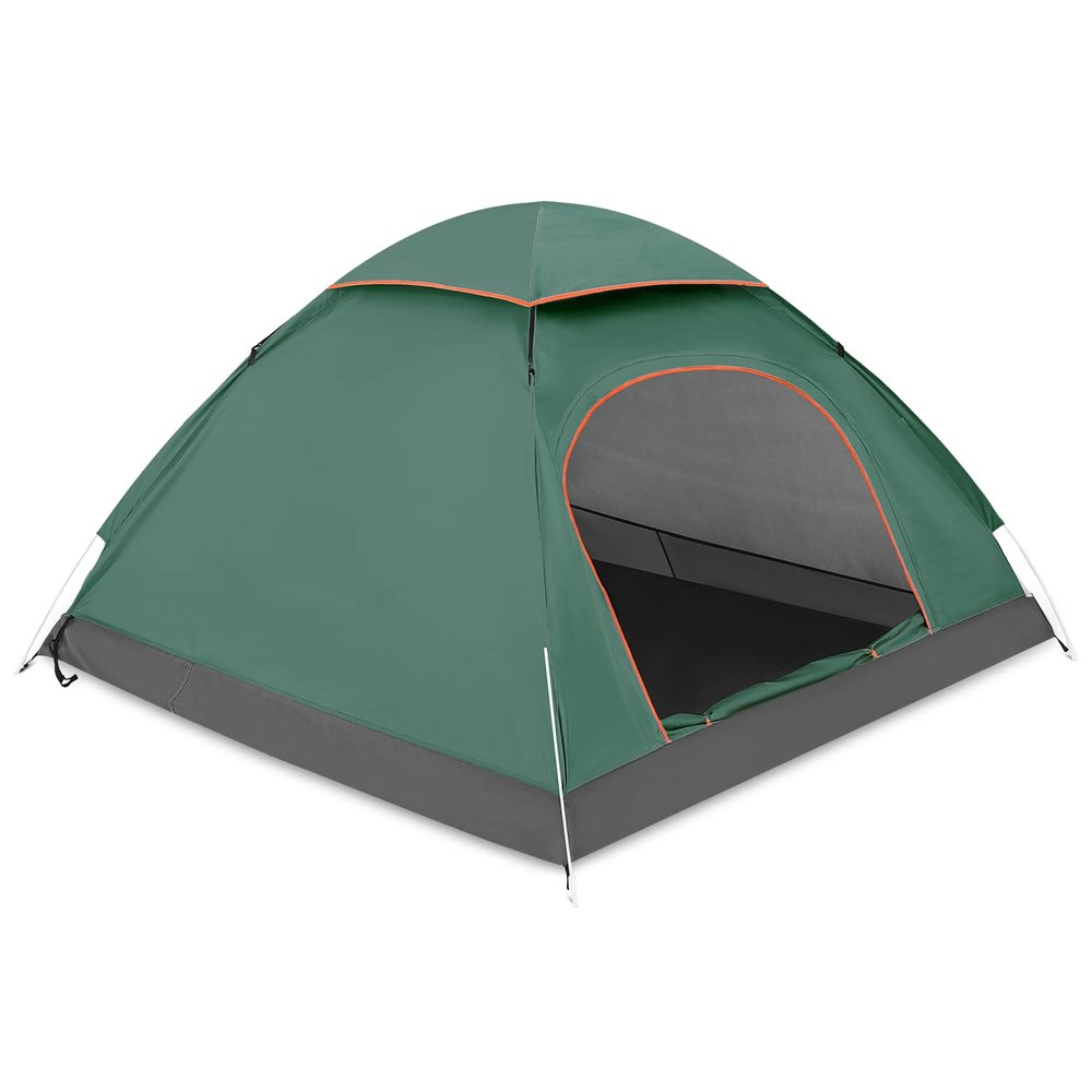 MoNiBloom Lightweight one Person Backpacking Tent with Skylight, 4 Season Ultralight Weatherproof Camping Tent, Easy Setup Dome Tent with Removable Rain Fly for Family Travel Mountaineering