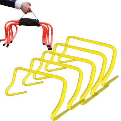 Hurdles Training Equipment,Agility Hurdles,Hurdles,Mini Hurdles,Agility Training Equipment,5-Pack Agility Training Hurdles- Sports Practice Equipment for Athletes, Soccer, Basketball (2 20in)