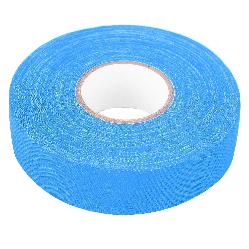 Cyrank Hockey Protective Tape, Waterproof Hockey Grip Tape Tennis Badminton Racket Overgrip Hockey Stick Tape for Badminton Grip(Blue)
