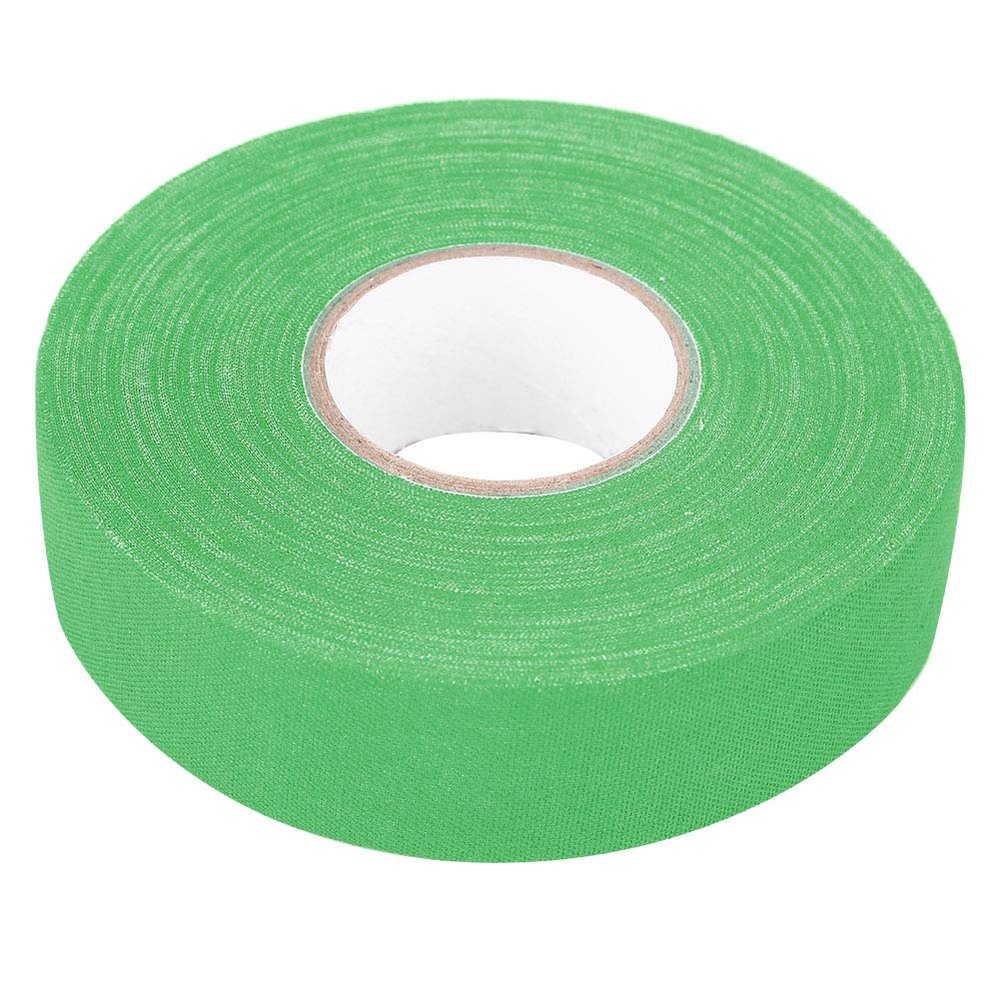 Cyrank Hockey Protective Tape, Waterproof Hockey Grip Tape Tennis Badminton Racket Overgrip Hockey Stick Tape for Badminton Grip(Green)