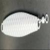 10 Hammered"Diamond" Vertical AVA Jigging Bluefish Striper Fishing Lures -White 6 oz view 1