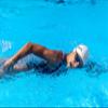 ZOGGS Unisex Adult Easy-Fit Silicone Swimming Cap - Non-Slip Hydrodynamic Design Ergonomic Fit Swim Hat for Long/Short Hair, White view 2