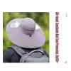 Fishing Hat/Sun Hat for Outdoor Sport Travel Camping Solar Powered Fan Hat Beach Hat UPF50+ view 4