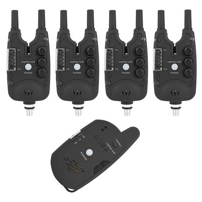 RiToEasysports Fishing Bite Alarm, ABS LED Electronic Fish Bite Detector, Fish Bite Alert, Sound Alert Indicator for Carp Fishing and Outdoor Activities