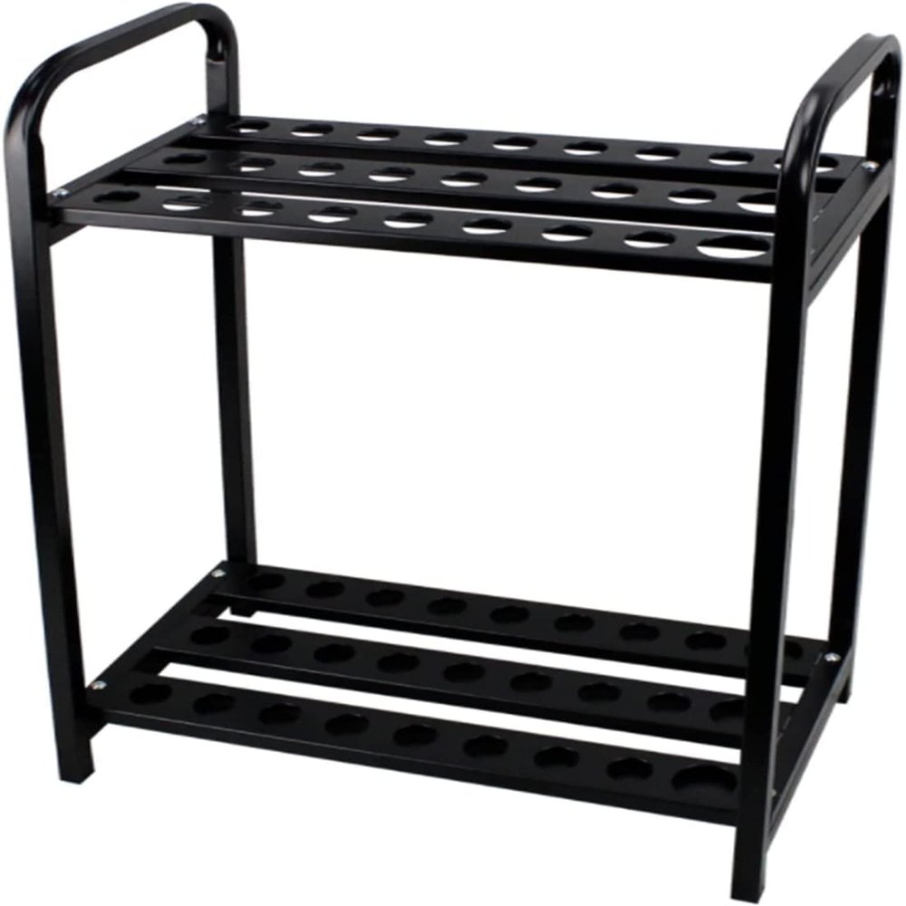 OSCCAR Garage/Outdoor Golf Club Display Stand Rack, Freestanding Metal Golf Club Storage Organizer, Large Capacity Golf Putter Rack