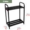 OSCCAR Garage/Outdoor Golf Club Display Stand Rack, Freestanding Metal Golf Club Storage Organizer, Large Capacity Golf Putter Rack view 3