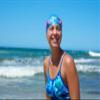 ZOGGS Unisex Adult Easy-Fit Silicone Swimming Cap - Non-Slip Hydrodynamic Design Ergonomic Fit Swim Hat for Long/Short Hair, Blue view 4