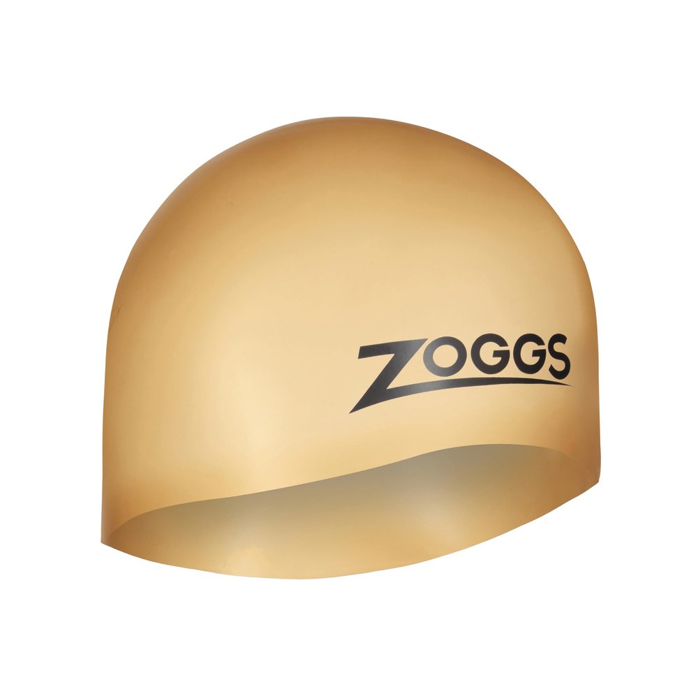 ZOGGS Unisex Adult Easy-Fit Silicone Swimming Cap - Non-Slip Hydrodynamic Design Ergonomic Fit Swim Hat for Long/Short Hair