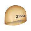 ZOGGS Unisex Adult Easy-Fit Silicone Swimming Cap - Non-Slip Hydrodynamic Design Ergonomic Fit Swim Hat for Long/Short Hair view 1