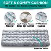 ZONETECH Folding Cot & Pad Mattress 4 Position Adjustable 2-Pack Portable,Premium Quality for Adult and Kids-Perfect for Camping, Travel,Patio,Beach,Indoor & Outdoor Activity with Carry Bag view 2