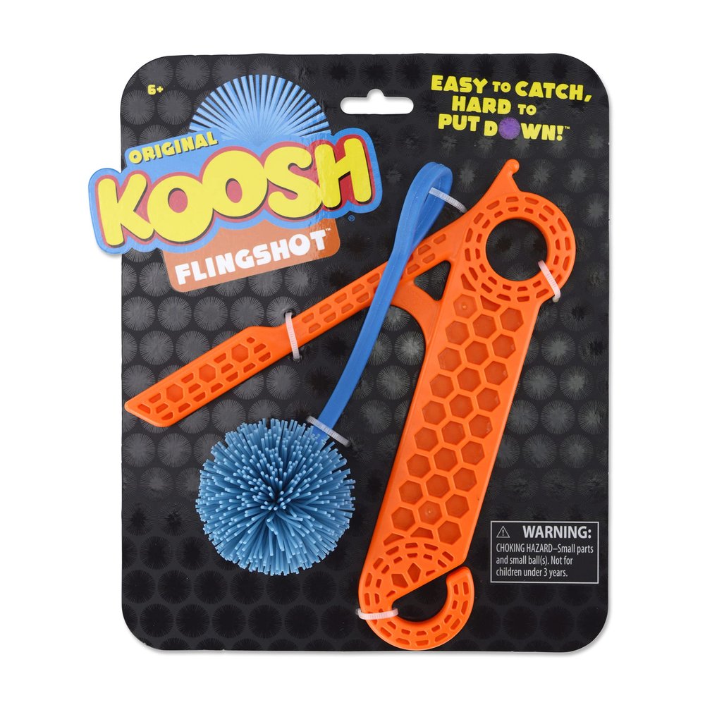 Koosh Flingshot - Special Koosh Ball Made Just for Flinging! - Easy to Catch, Hard to Put Down