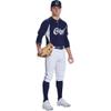 Champro Triple Crown 2.0 Baseball Knickers with Braid, Adult X-Large, White, Royal view 2