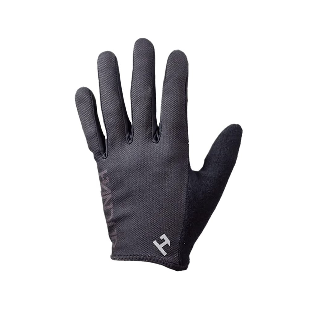 Handup Most Days Full Finger Lightweight Anti-Slip Breathable Mountain Bike MTB Bicycle Enduro Downhill XC Cycling Motocross Unisex Gloves (Pure Black, XX-Large)