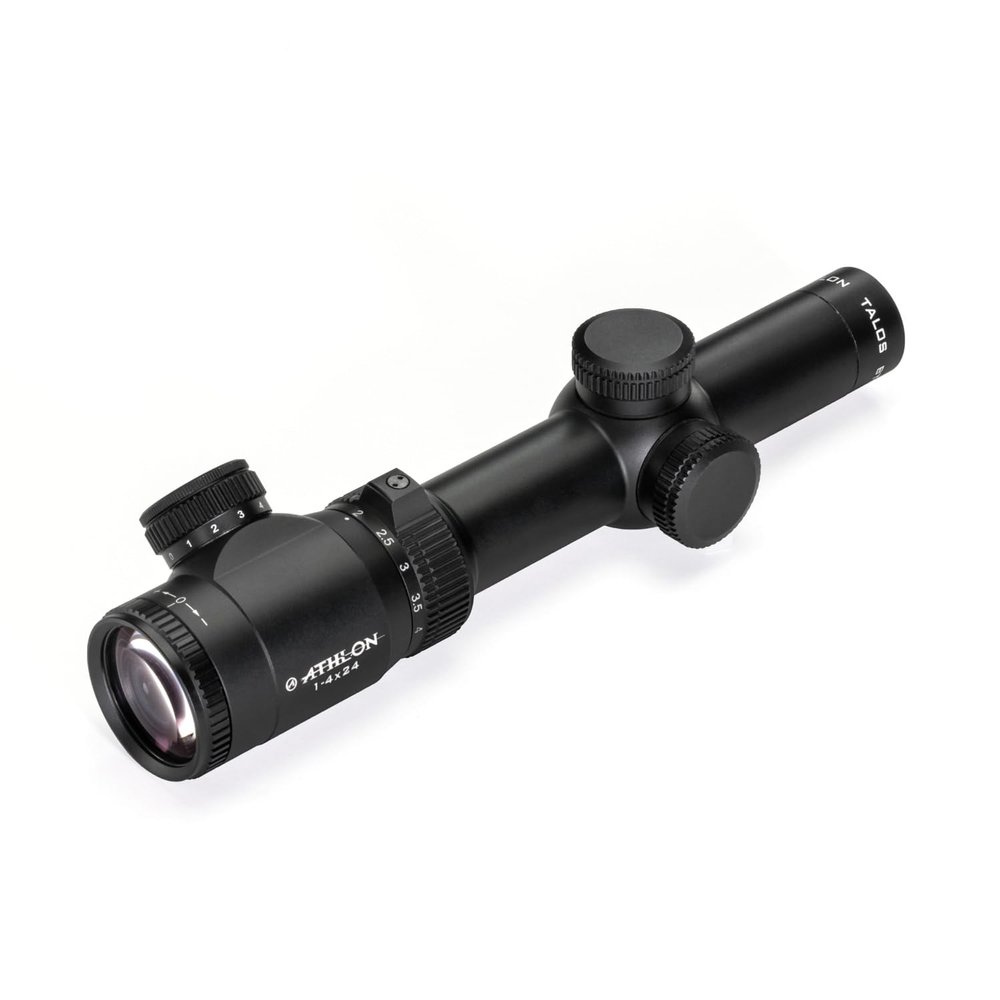 Athlon Optics 215026: Talos BTR 1-4X24 Gen2 Riflescope, Direct Dial Fixed 30Mm Tube Sfp, Ahsr14 Sfp Ir-Mil