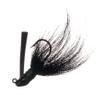Arkie Lures AHB-12-1 Bucktail Jig - 1/2 oz. #1 Black Crystalina view 1