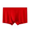 URROA Boxer Shorts For Men Men's Red Underwear Large Size Red Underwear Plus Fat Plus Red Underwear,03#,3XL view 1