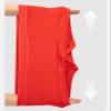 URROA Boxer Shorts For Men Men's Red Underwear Large Size Red Underwear Plus Fat Plus Red Underwear,03#,3XL view 2