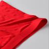 URROA Boxer Shorts For Men Men's Red Underwear Large Size Red Underwear Plus Fat Plus Red Underwear,03#,3XL view 4