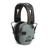Walker's Razor Tacti-Grip Slim Hearing Protection Muff (Battleship Gray) with Rubber Headband Bundle with Muff Walkie Talkie, Shooting Glasses and Cleaning Cloth (2-Pack)(8 Items) view 2