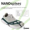Kahtoola NANOspikes Footwear Traction for ICY Winter Road Running & Walking - Olympic Coast - Small view 2