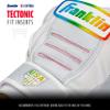 Franklin Sports Women's Fastpitch Softball Batting Gloves - Aura CFX Pro FP Women's + Girls' Batting Gloves for Softball + Baseball - White + Multicolor Chrome Pair - Adult Extra Large view 3