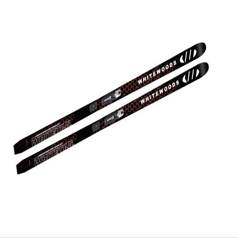Whitewoods Whitetail Metal Edge Cross Country Skis w/ Rottefella NNNBC Back-Country Auto Bindings (180 cm Skis)