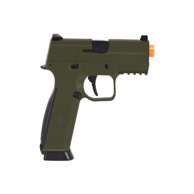FN Herstal FNS-9 Airsoft Spring Pistol w/ABS Polymer Spring Airsoft Pistol (Ranger Green)