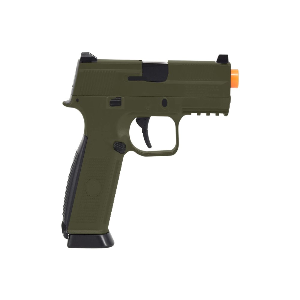 FN Herstal FNS-9 Airsoft Spring Pistol w/ABS Polymer Spring Airsoft Pistol (Ranger Green)