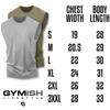 Gymish American Flag Graphic Fitness Tank, Sleeveless Bodybuilding Athletic Tank Top (XXL, Gymish American Flag Grey Tank Top) view 4
