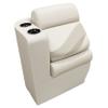Wise BM13006L-1066 Premier Series Pontoon Left Lean Back Recliner, Stone/Mocha Java/Khaki view 1