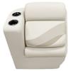 Wise BM13006L-1066 Premier Series Pontoon Left Lean Back Recliner, Stone/Mocha Java/Khaki view 2