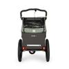 Burley DLite X | Premium 1 or 2-Seat Bike Trailer & Stroller with Adjustable Suspension, Spacious Seating & Compact Fold view 2